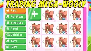 Can We Get A NEON SHADOW DRAGON with our MEGA NEON WOOLY MAMMOTH (Adopt Me Successful Trading Proof)
