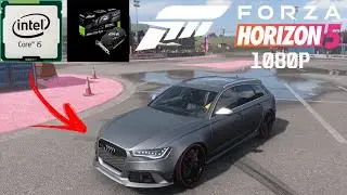FORZA HORIZON 5 na GTX 1050 TI 4GB Vram + i5-3570 3.7GHz & 8GB Ram
