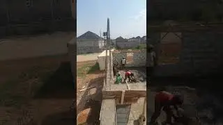 4bedroom duplex LINTEL casting.. #constructionchannel #buildingconstruction #construction #building