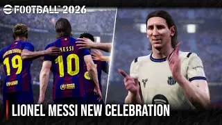 eFootball 2026 | Messi New Celebration