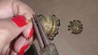 Handmade Oxidised Earrings from Jhumka - Easy To Make Jewellery - Oxidised Jewellery