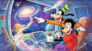 Goofy Accidentally Flies Mickey Into a GALAXY 🚀🌌 The Funniest Space Adventure Ever | Goofy Animation