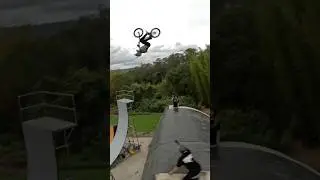 12 Year Old does Triple Backflip on BMX!