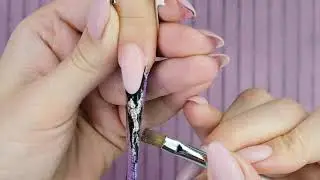 Nail Art Tutorial Using Tones Paste Gel, Gel Painting & Corrective Gel