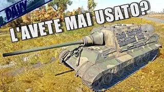 WAR THUNDER ITA► JAGDTIGER,CACCIACARRI TEDESCO CON CANNONE DA 128mm
