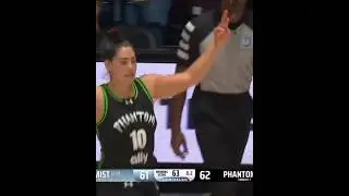 🚨 GAME-WINNER by Kelsey Plum | Unrivaled women's basketball #shorts #short #basketball