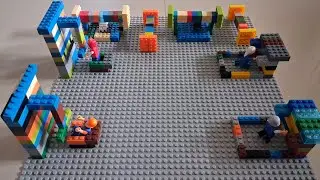 LEGO Gym Build - Miniature Fitness Center in LEGO!