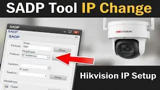 How to change IP Address with the help of SADP Tools / Hikvision IP Camera change IP Address in SADP