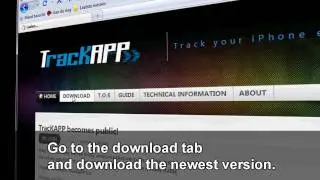 TracKAPP - Application to trace your iPhone