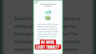 The Lucky Trinket is GONE! 😢