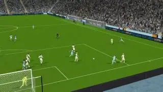 Man City 8-0 Basel - Match Highlights FM17