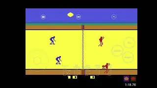 RealSports Volleyball (Atari 2600): ‘Hummus’ + ‘No-Bake Cookies’ Retro Achievements 🏐🏐🏐