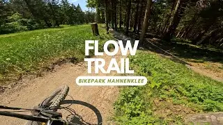Flow Trail Bikepark Hahnenklee im Harz full Run RAW POV