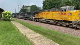 UP manifest w/ Progress Rail SD70ACe-T4&rsquo;s trailing 
