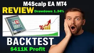 M4Scalp EA MT4 Review Backtest Performance profit $400K | EcomForex