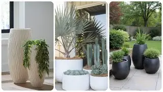 large Planters for Outside Pots | Garden Pots and Planters ideas | Plastic Pot for Plant | Pots