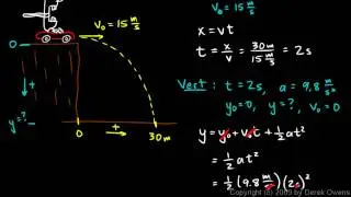 Physics 3.5.4c - Projectile Practice Problem 3