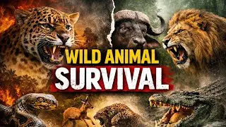 Wild Animal Survival in the Jungle | Cinematic Wildlife Documentary #wildanimal
