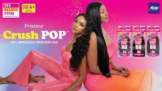 Mane concept CRUSH POP 100% Unprocessed Virgin Remy Hair. COMING SOON!