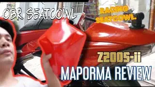 RACING SEATCOWL || OBR REAR SEAT MODIFIED || ACTIONCAM MOUNT || Motorstar Z200s-ii || @MachisTV