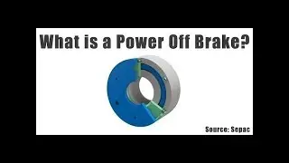 What is a power off brake?