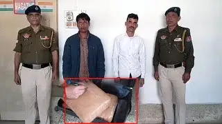 Two Youths from Bihar Arrested with 10 kg of Cannabis at Jogendranagar Railway Station