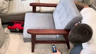 Unboxing & Assembling the SONGMICS Accent Leisure Chair