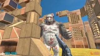 Survive in Ape City. FPS Perspective! Animal Revolt Battle Simulator