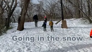 Going in the snow