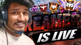 PLAYING IN PHONE 🔥 BR - RANKED PUSH  | DREAMER LIVE  🔥 #freefirelive #dreamerlive