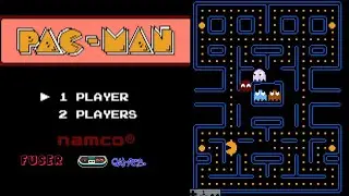 Pac-man 0:39.633 [10k points] (Famicom, NES 1980) Speedrun, retro