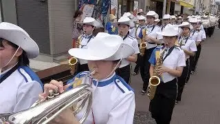 2019.07.27 精華女子高等学校吹奏楽部／第31回みのしま夏まつり