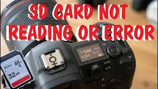 How to Fix SD Memory Card Problems on ANY Canon Digital Camera (Wont Read Error Message Flashing)