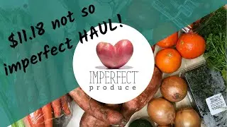 Not so imperfect! First produce delivery box- Cheap and organic