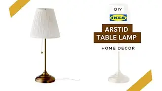 Ikea Arstid Table Lamp Setup I Ikea Table Lamp Unboxing I Table Lamp Assembly I Arstid Lamp Ikea I