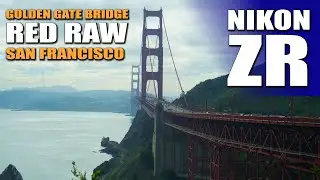 Nikon ZR - Red Raw - Minolta Vintage Lenses - Golden Gate Bridge - San Francisco, California USA
