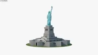 Statue of Liberty 3D model by 3DModels.org