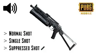 PUBG Mobile PP-19 Bizon Submachine Gun Shot Sound Effect 🔫💥