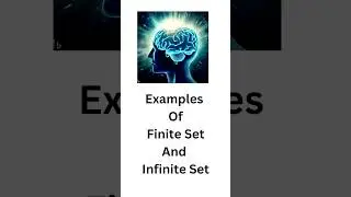 finite set|infinite set |types of sets|Finite sets and infinite sets #shorts
