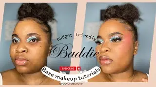 How to: have the best skin like foundation base routine on a budget (baddie saving)| Gyvenchabeauty