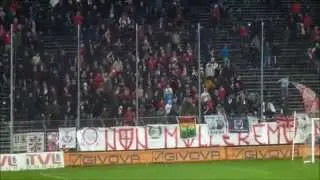 Mantova - FC Südtirol 0-1: Tifo Curva Te.