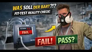 Eine Halbmaske ist nicht immer genug! Atemschutz aber richtig - ich besuche Dr&auml;ger in L&uuml;beck.