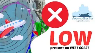 No Fly Zone - Massive Low Pressure on West Coast