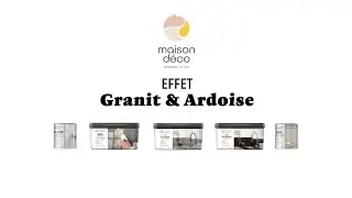 Maison D&eacute;co - Enduit de r&eacute;novation Effet Granit et Ardoise
