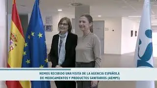 Visita de la Agencia Espa&ntilde;ola de Medicamentos y productos Sanitarios (AEMPS) al ISCIII.