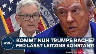 USA: Rache von Trump an Powell? Fed lässt Leitzins unverändert!