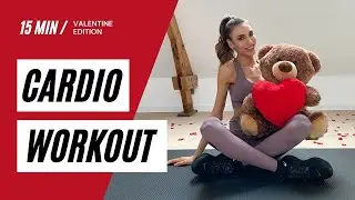 15 MIN CARDIO WORKOUT VALENTINE EDITION - With Equipment // Keep your muscles toned