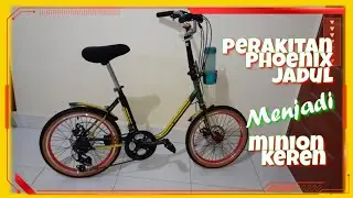 Merakit Sepeda Phoenix 20 | Sepeda Jadul Jadi Sepeda Minion Keren | Rampoe Chanel