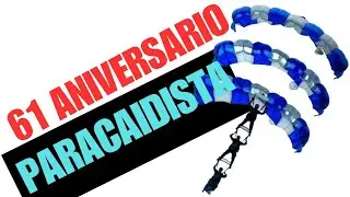 61 ANIVERSARIO DE DIA DEL PARACAIDISTA DE EL SALVADOR