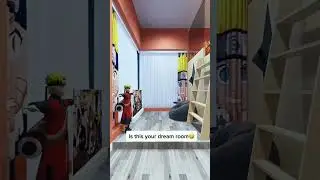 Weeb dream room #anime#naruto#shorts
